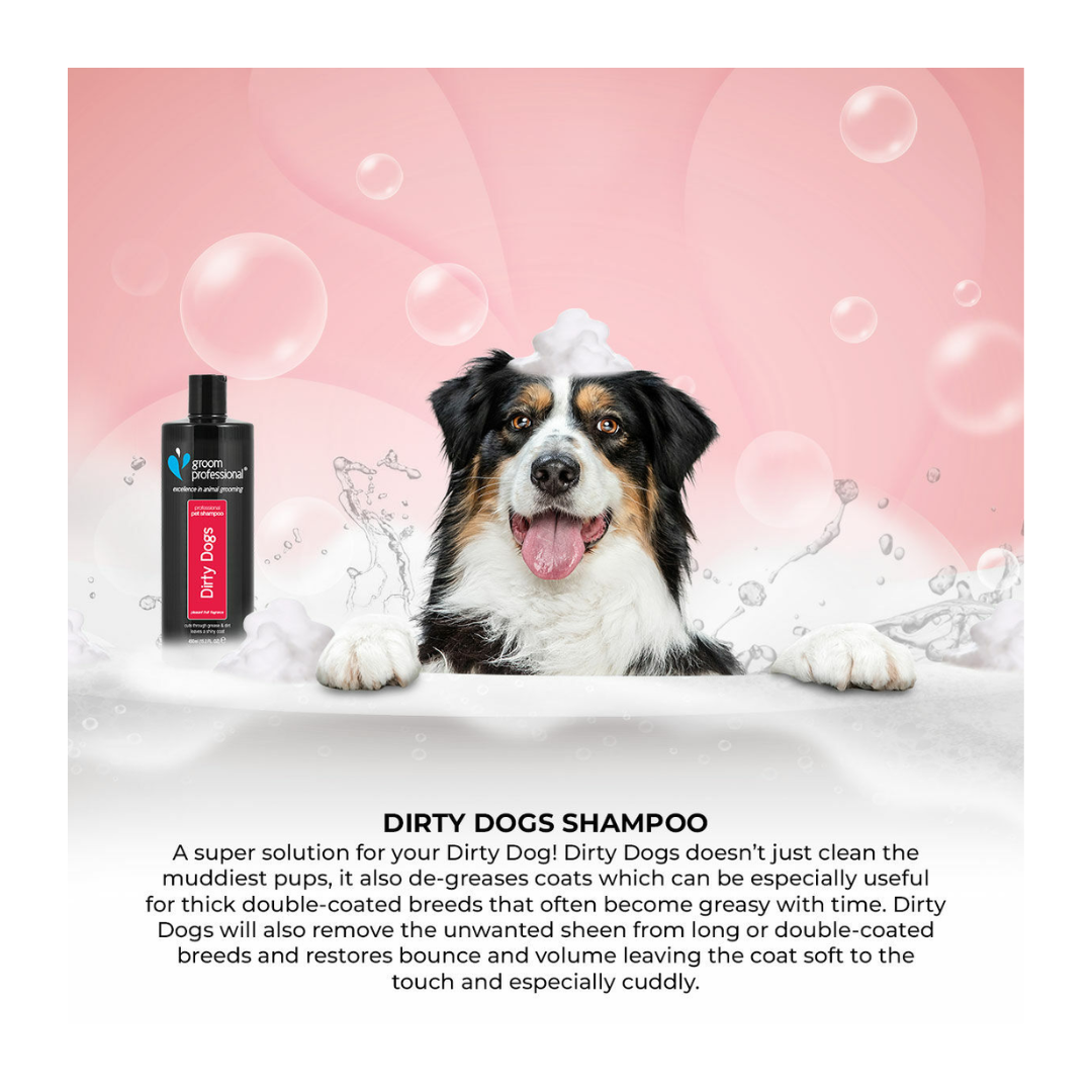 Groom Professional Dirty Dogs Shampoo[Volume - 450 ml]