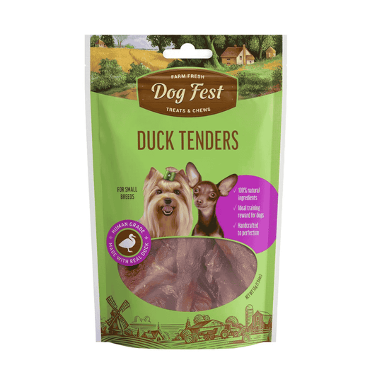 Dog Fest Duck Tenders for Mini-Dogs - 55g (1.94 oz)