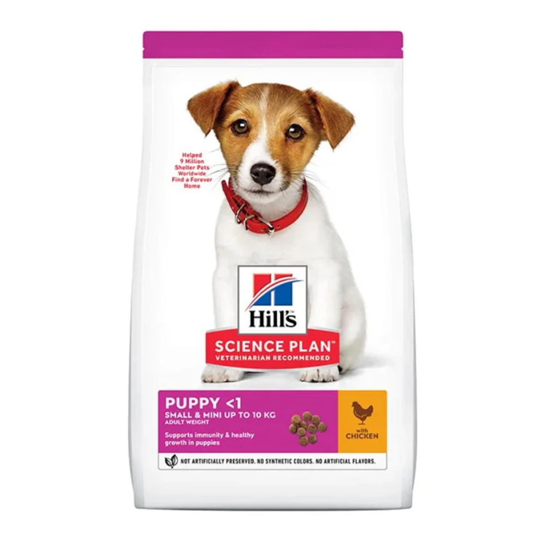 Hill’s Science Plan Puppy Small & Mini Breed – Chicken – 1.5kg