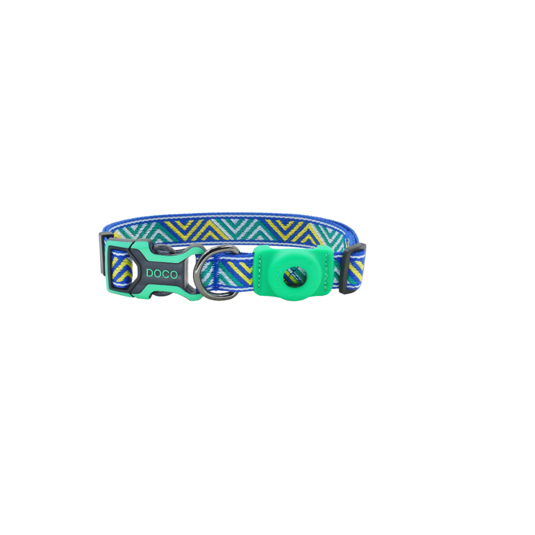 DOCO AirTag D-ring Collar  [Size - L (2.5 x 45-68cm)]