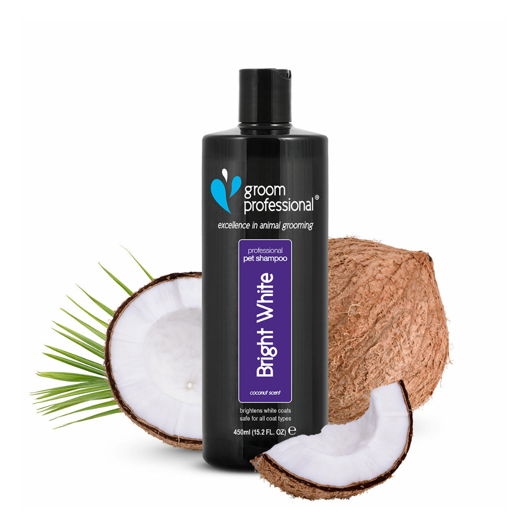 Groom Professional Bright White Shampoo[Volume - 450 ml]