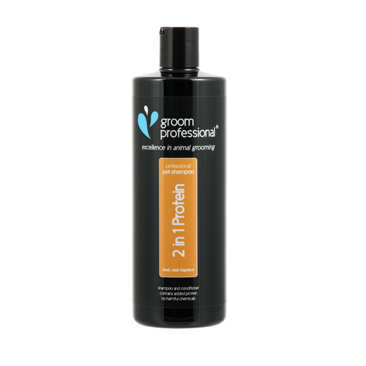 Groom Professional 2 In 1 Protein Shampoo[Volume - 450 ml]