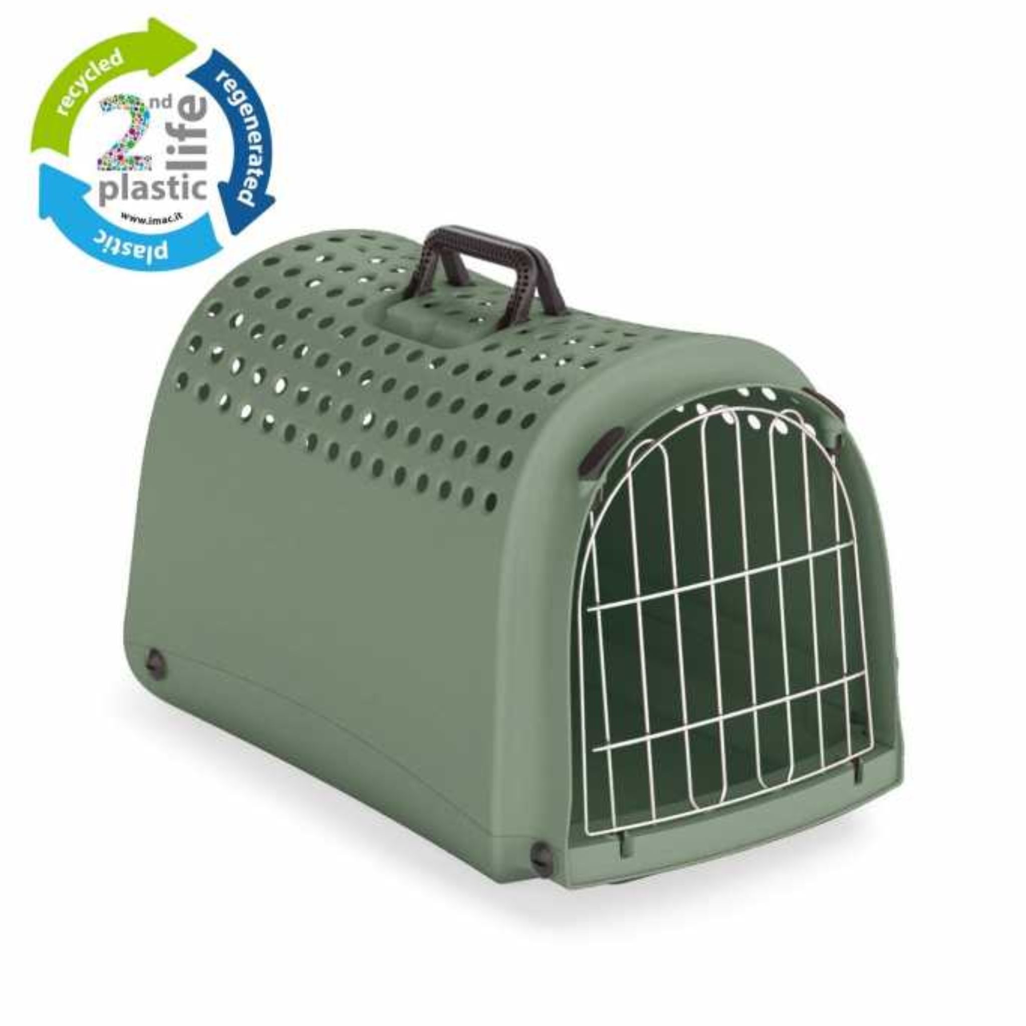 Imac Linus Second Life Pet Carrier – Sage Green – 52.5×32×34.5 cm