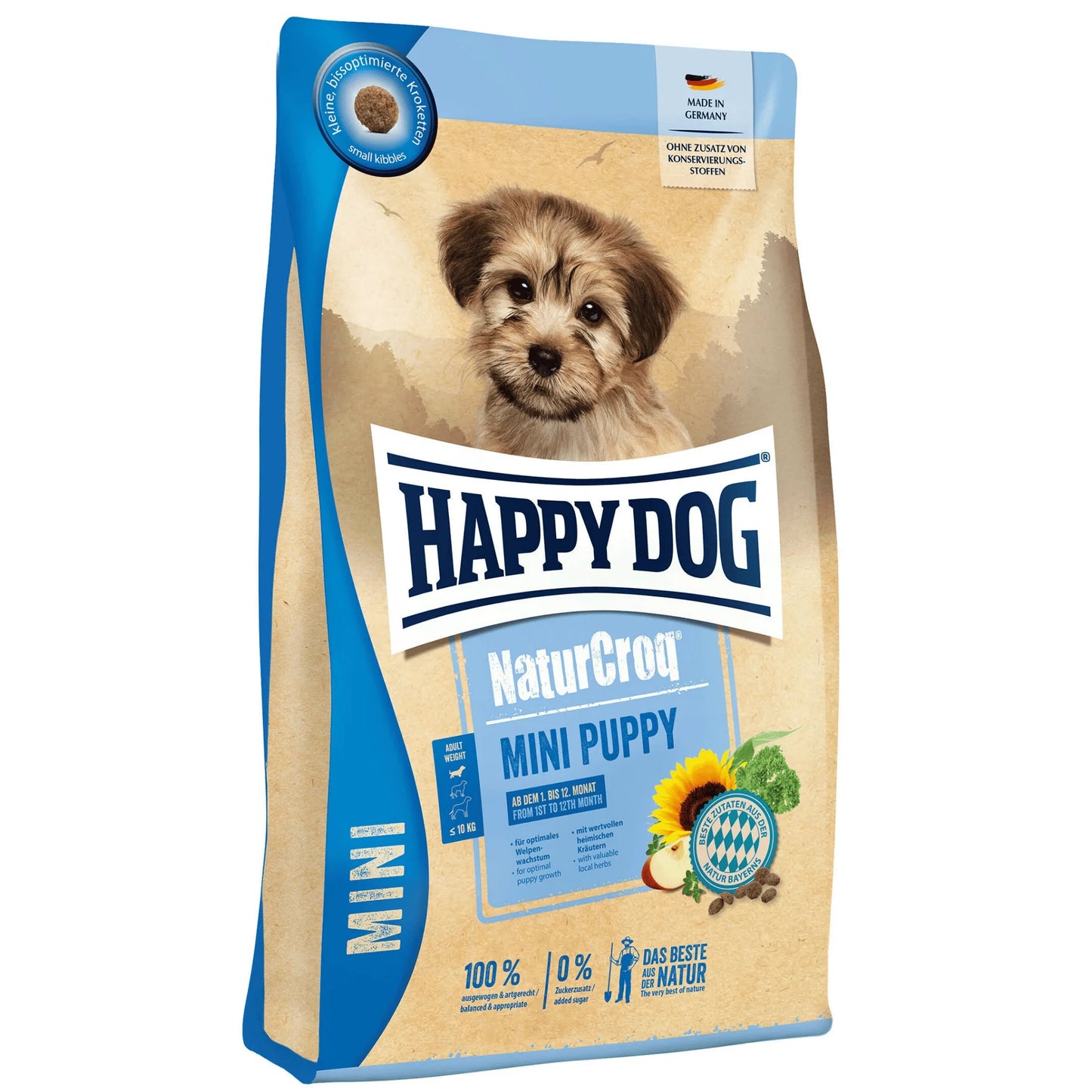 Happy Dog Dry Food Naturcroq Mini Puppy