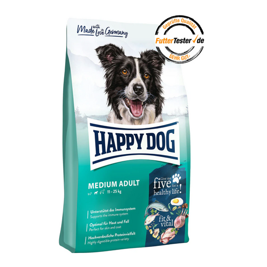 Happy Dog Fit & Vital - Medium Adult 4 KG