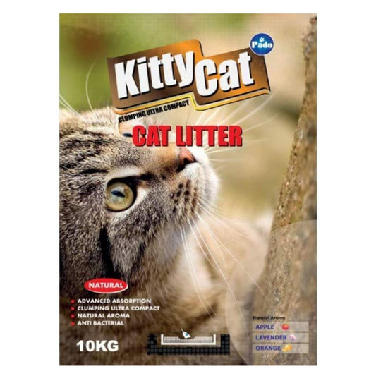 Pado Kitty Cat Round Litter Low Dust Formula  – 10kg