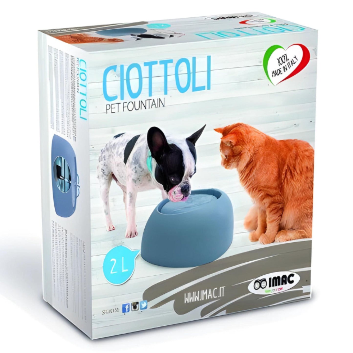 Imac Pet Drinking Fountain For Dog & Cat – 2L