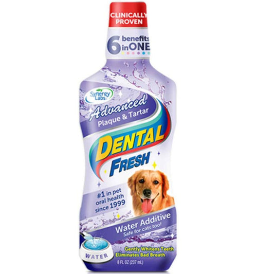 Synergy Labs Dental Fresh Dog Water Additive Plaque & Tartar - 500ml