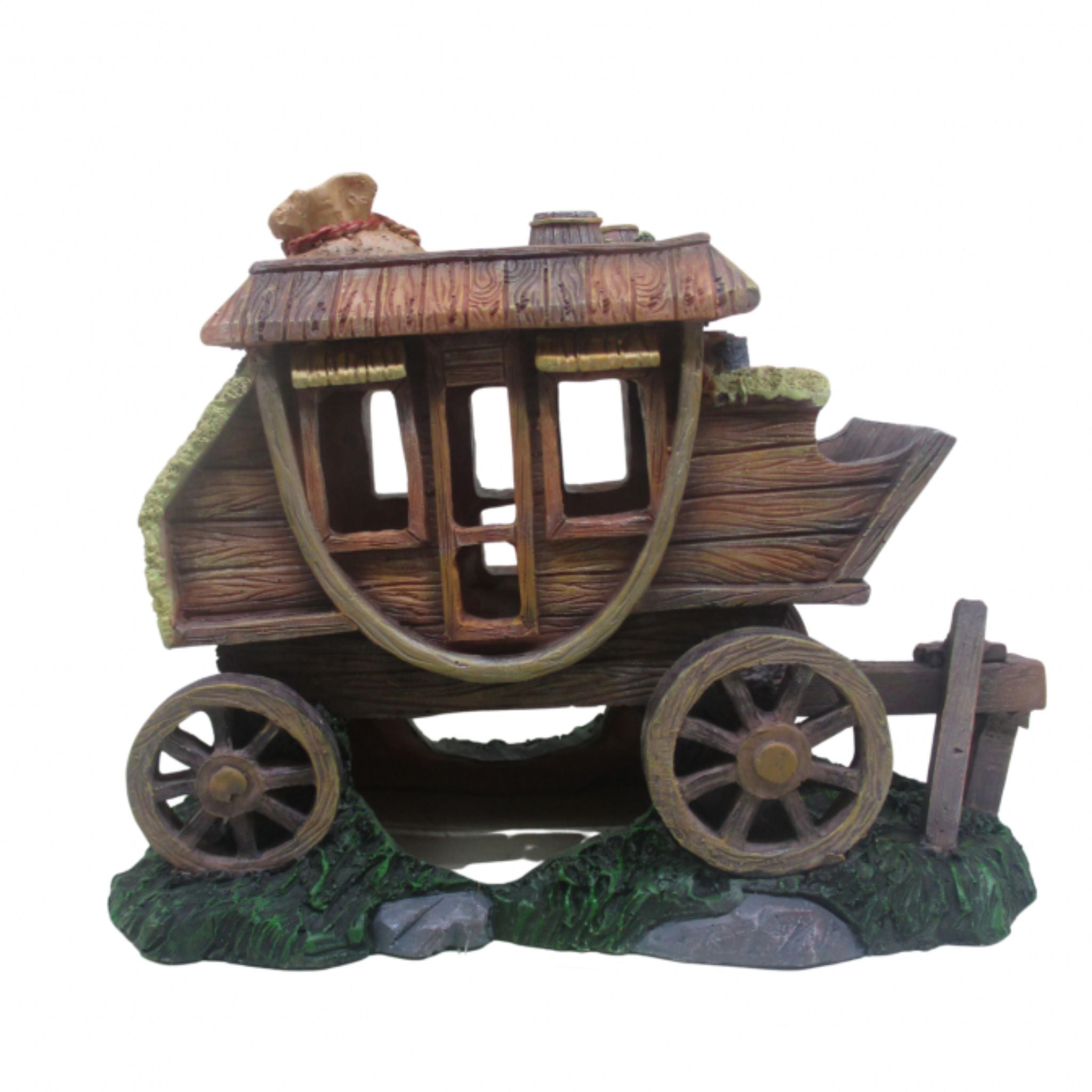 Yusee Aquarium Decoration - 22x11.3x16.3cm