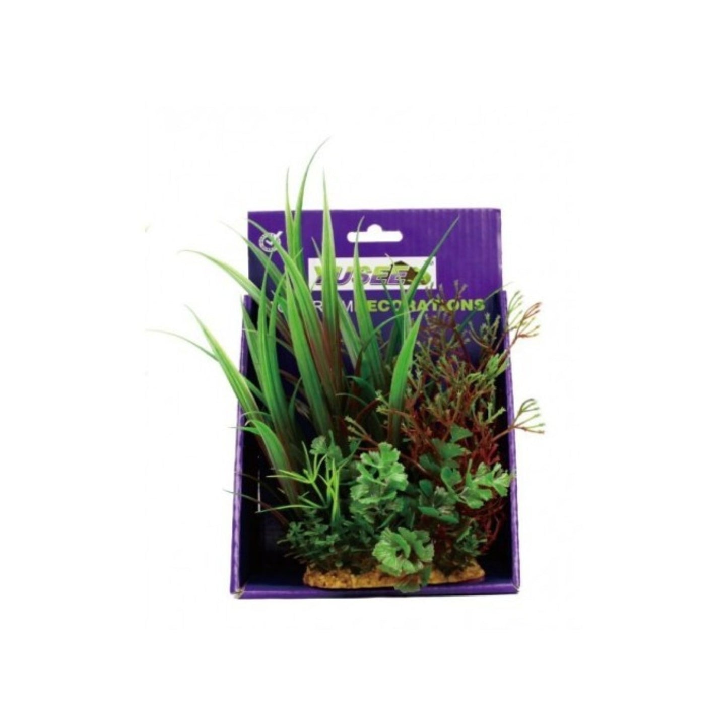 Yusee Aquarium Decoration Artificial Plant - 20cm