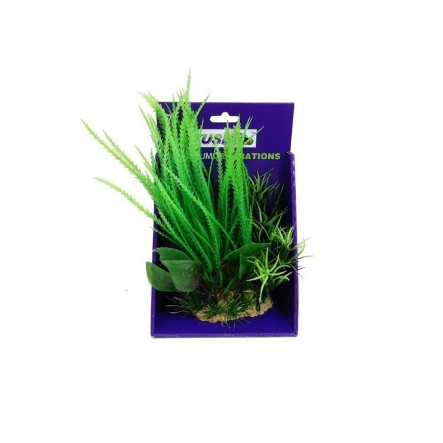 Yusee Aquarium Decoration Artificial Plant - 20cm