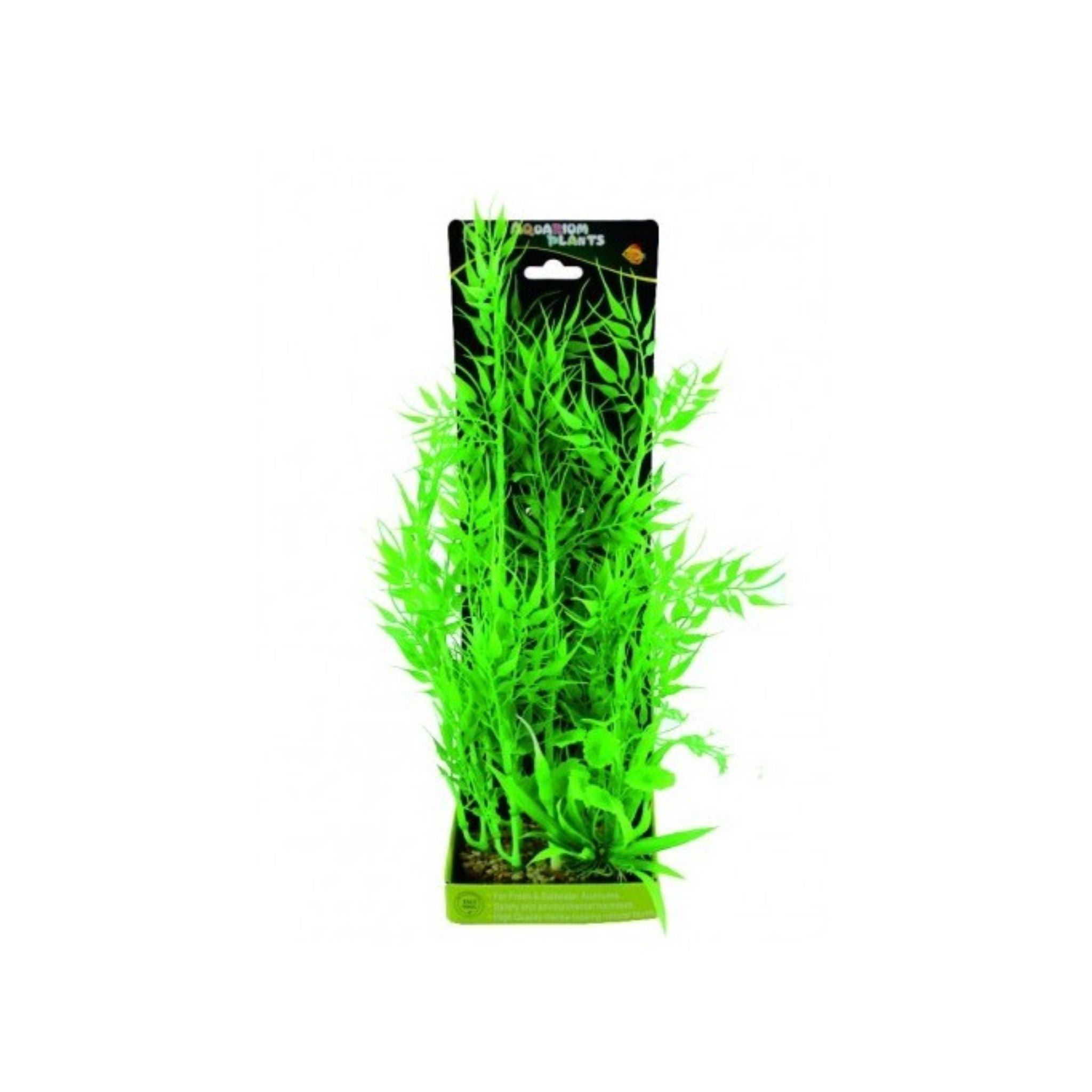 Yusee Aquarium Decoration Artificial Plant - 35 x 12.5cm