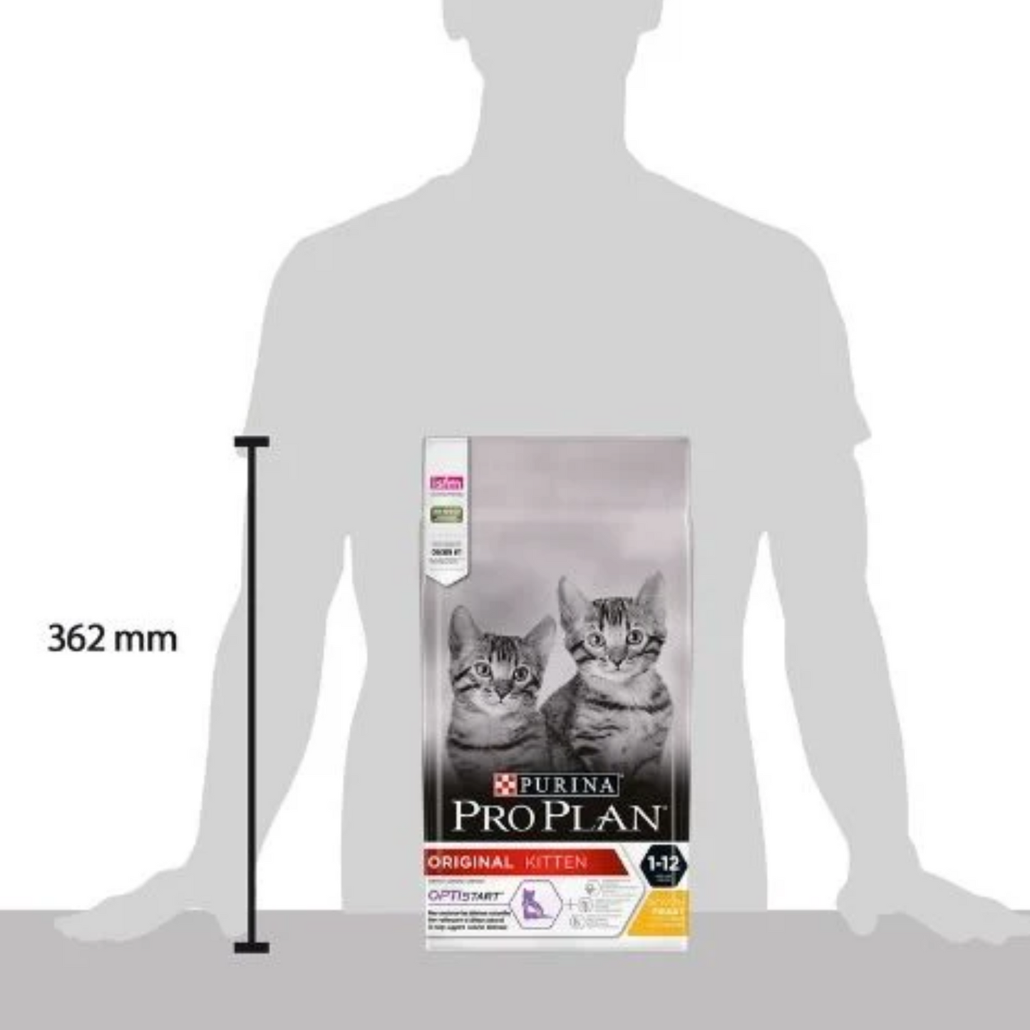 Purina Pro Plan Original Kitten Dry Cat Food with Chicken, 1.5 kg