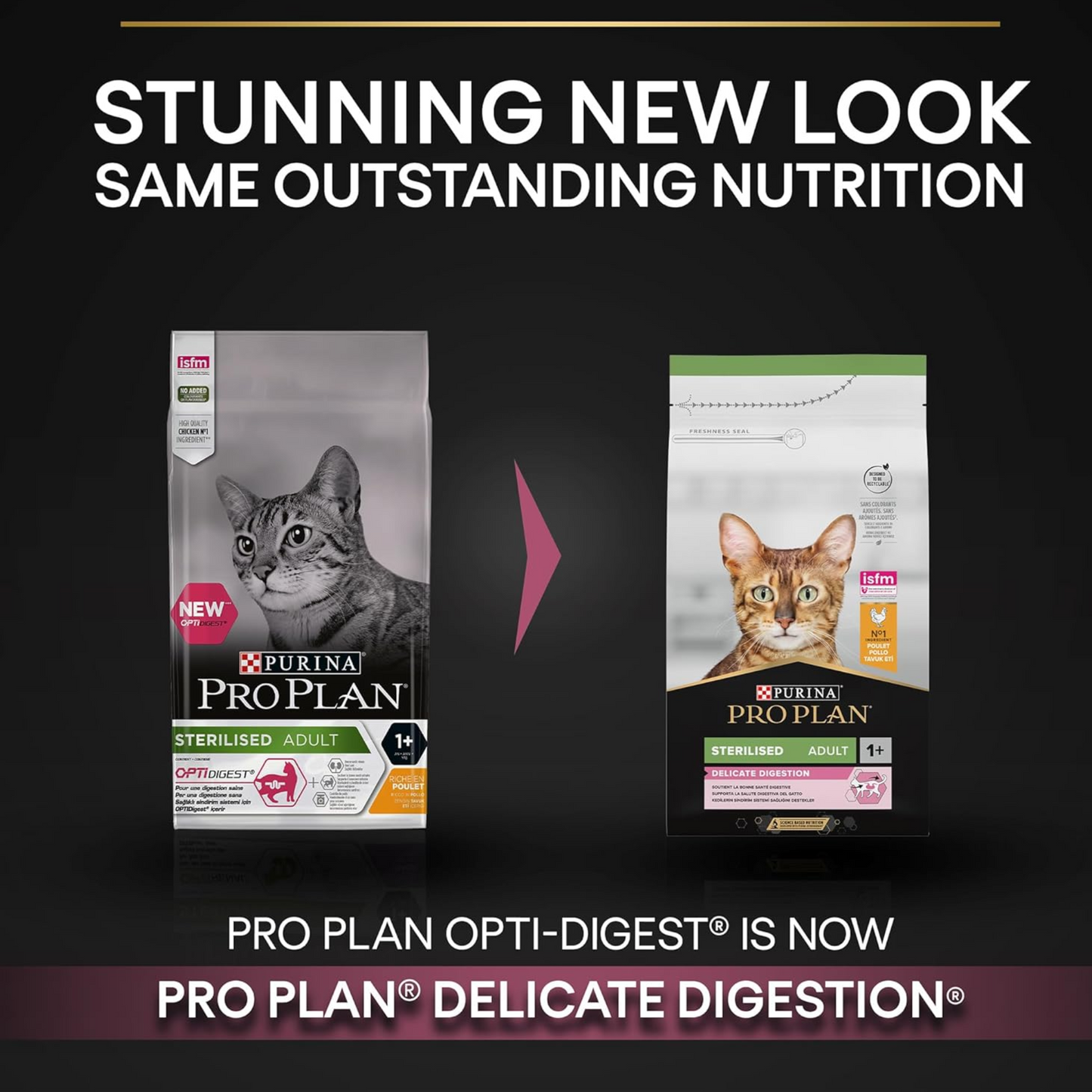 Purina Pro Plan Sterilised Adult Dry Cat Food with Chicken, 1.5 kg