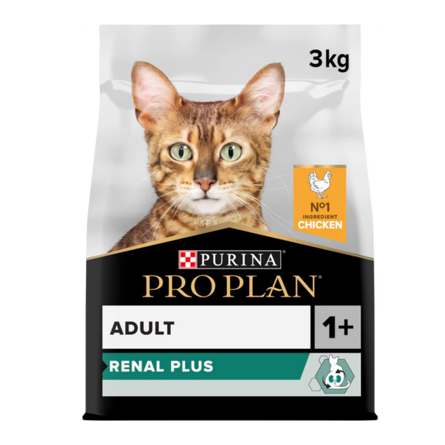 Purina Pro Plan Original Adult Dry Cat Food with Chicken, 1.5 kg