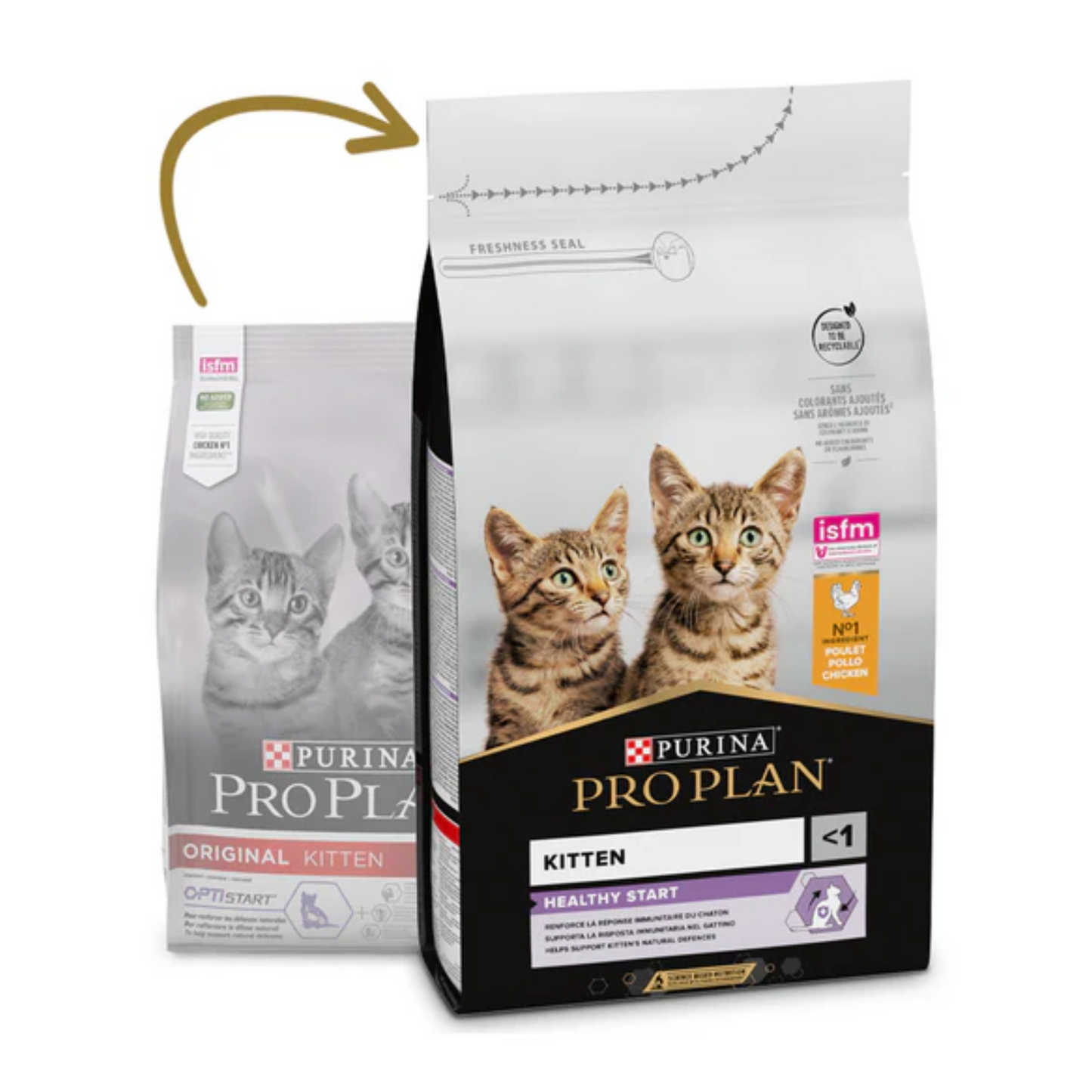 Purina Pro Plan Original Kitten Dry Cat Food with Chicken, 1.5 kg