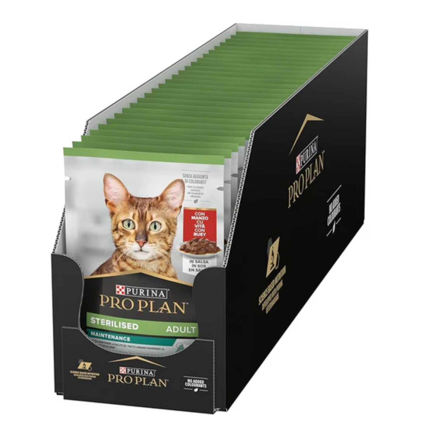 Purina Pro Plan Sterilised Wet Cat Food with Beef Grilled in Gravy, 26 x 85g