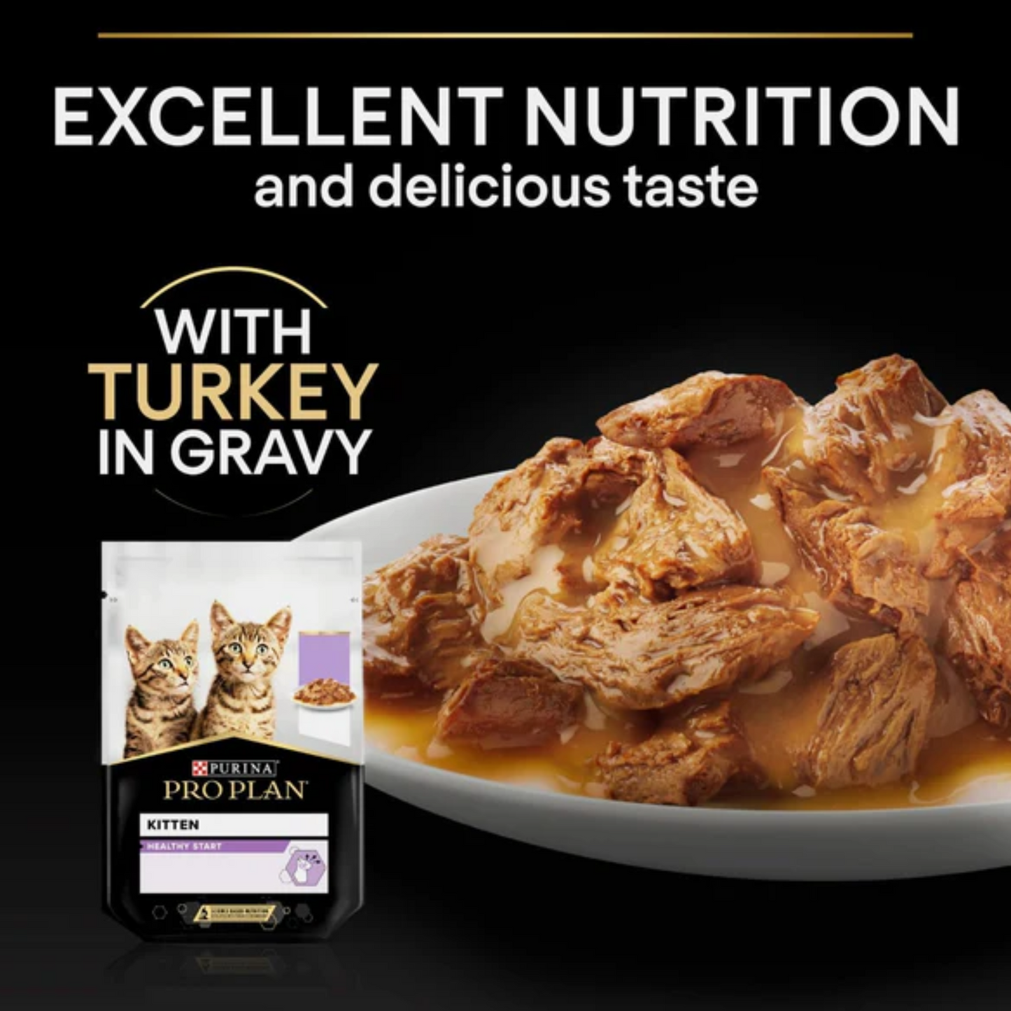 PURINA PRO PLAN WET TURKEY IN GRAVY85G