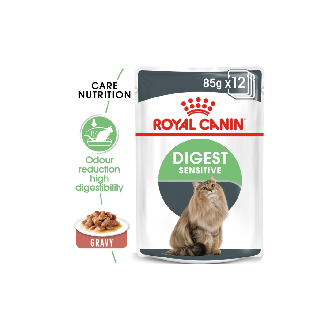 Royal Canin Feline Care Nutrition Digest Sensitive Gravy (WET FOOD)