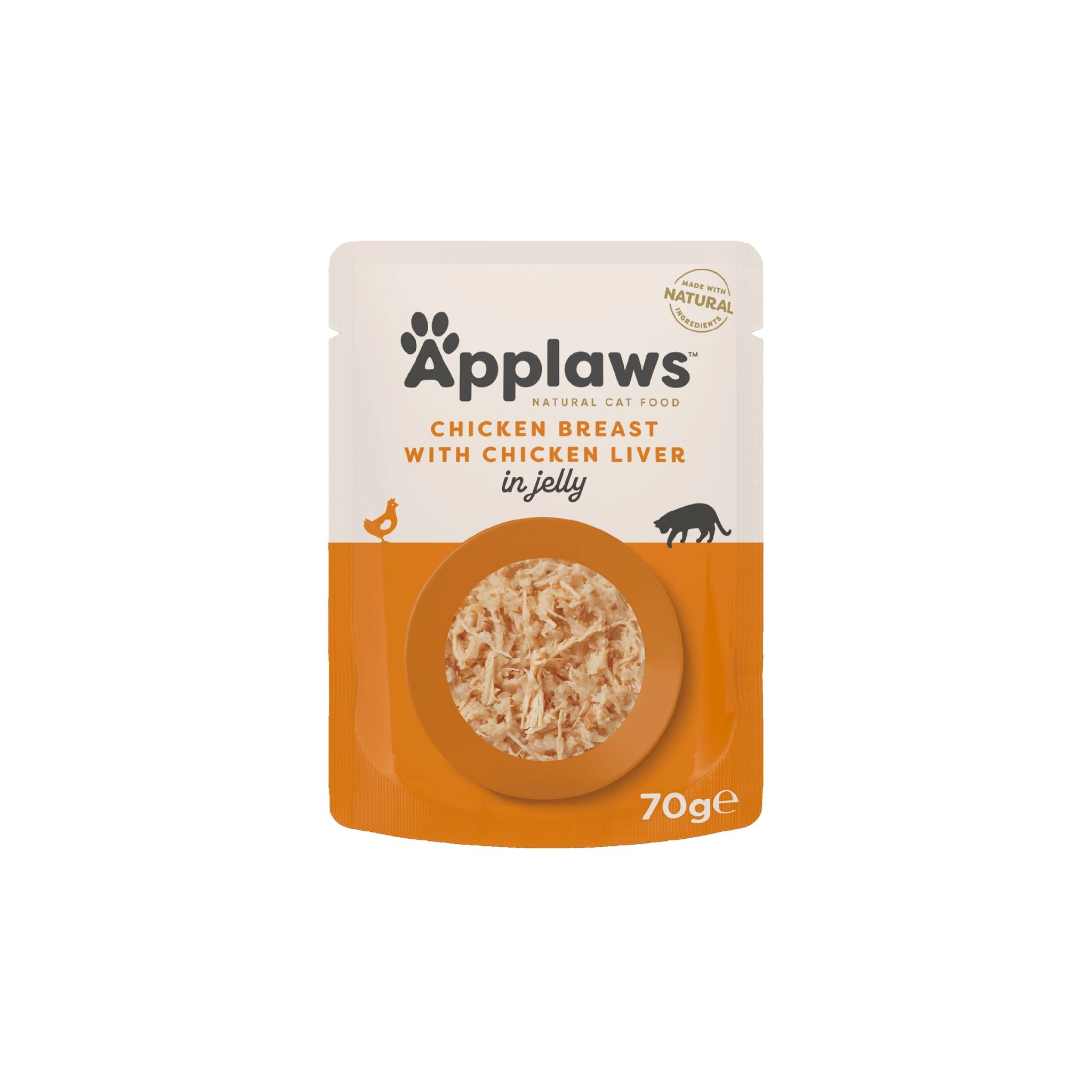 Applaws Cat Wet Food Chicken With Liver In Jelly - 70g
