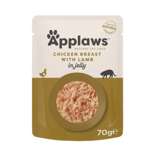 Applaws Cat Wet Food Chicken With Lamb in Jelly - 70g