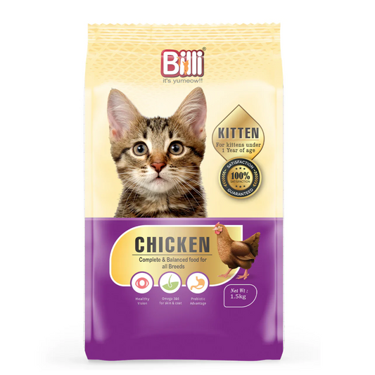 Billi Kitten Real Chicken Cat Food