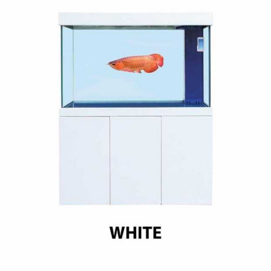 Boyu Aquarium White Cabinet White - 1200X400X1530