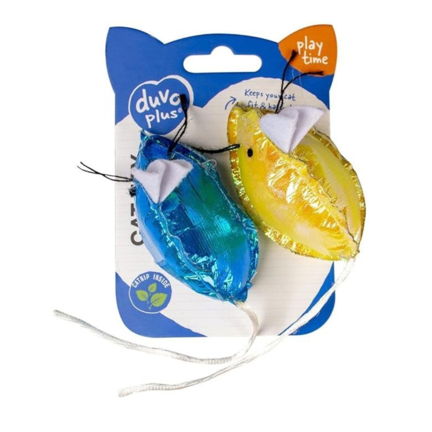 Duvo+ Blinky Mice Cat Toy - 16.5x5x4cm