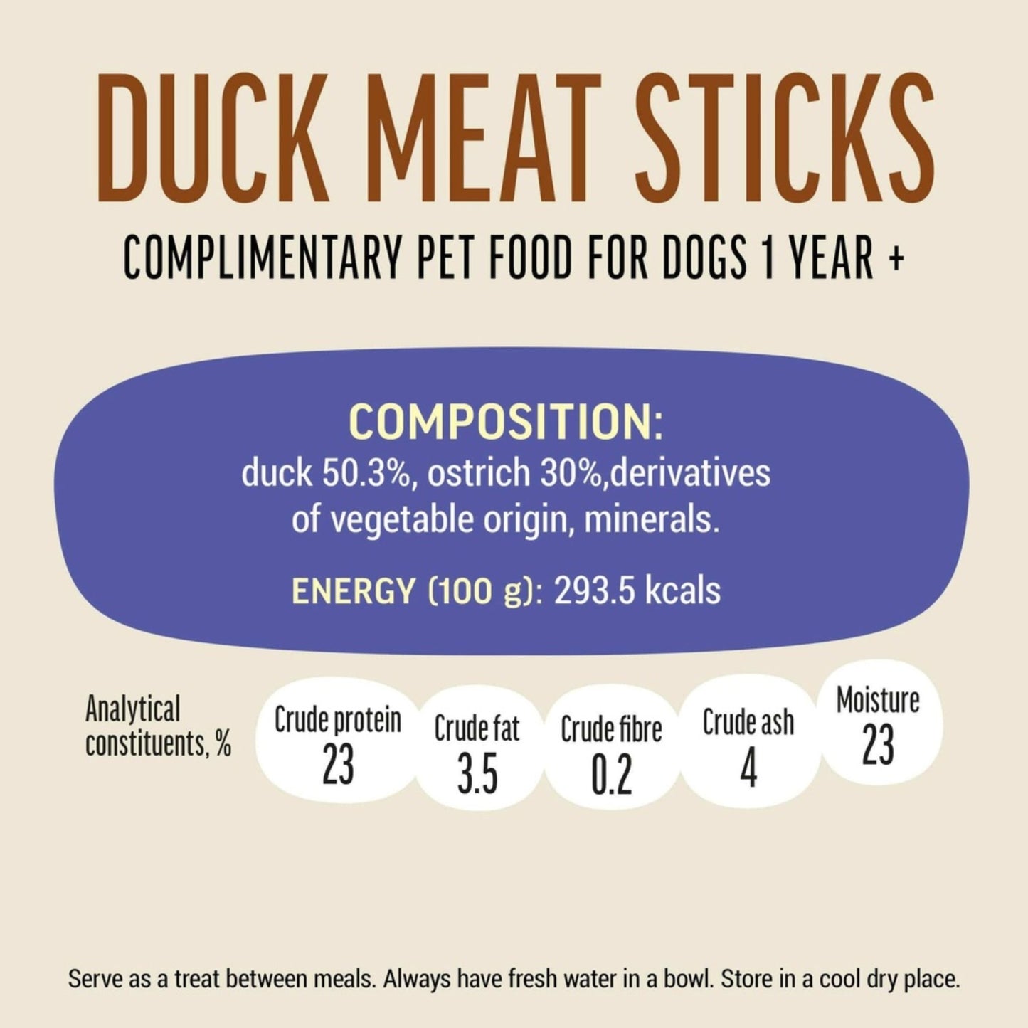 Dog Fest Duck Meat Sticks For Adult Dog - 45g