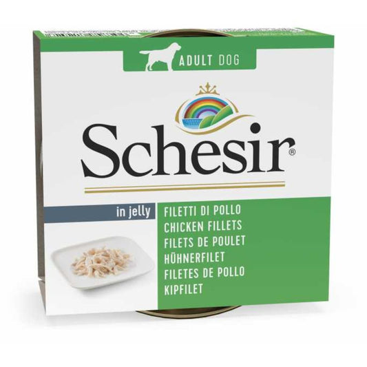 Schesir Dog Wet Food Chicken Fillets 150G