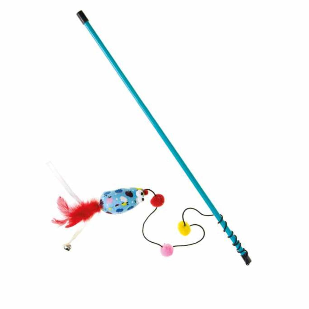 Imac Cat Toy Cane with Mouse – 47cm