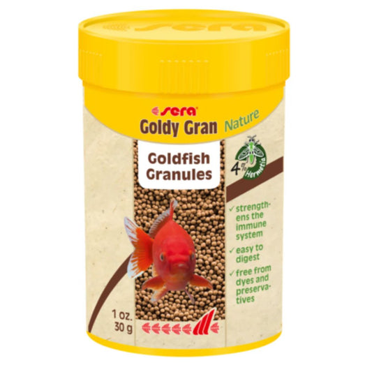 Sera Goldy Gran Nature 100ML – Floating Granules for Goldfish