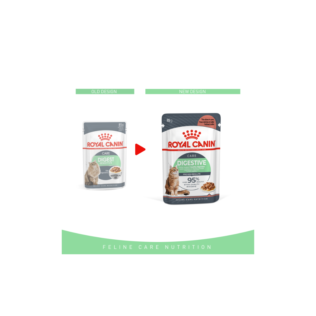 Royal Canin Feline Care Nutrition Digest Sensitive Gravy (WET FOOD)