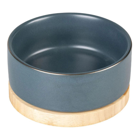 Duvo+ Feeding Bowl Stone Timber