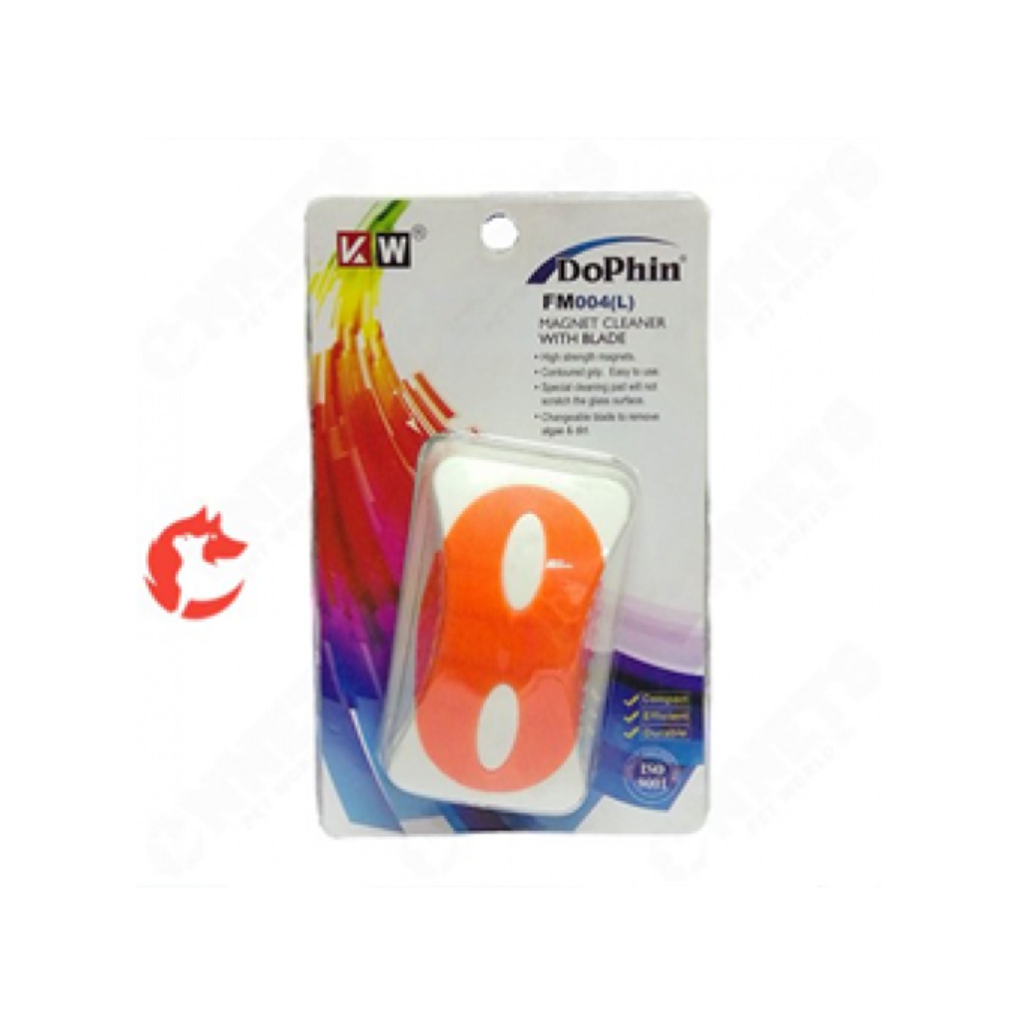 KW Zone Dophin Floating Magnetic Cleaner - FM004