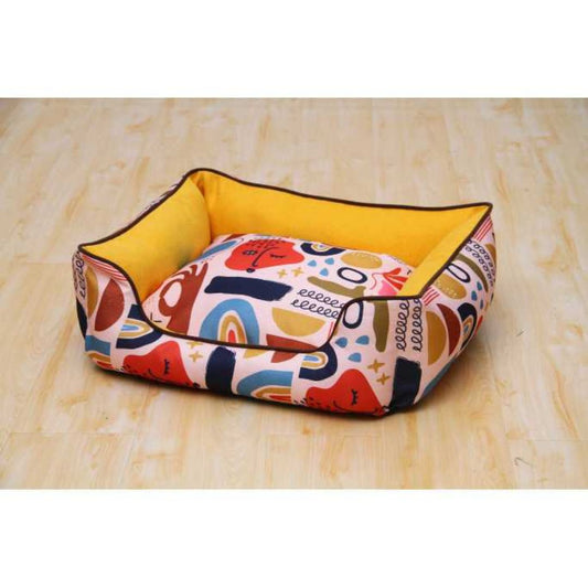 Catry Dog/Cat Printed Cushion-111[Dimension - 70x60x18cm]