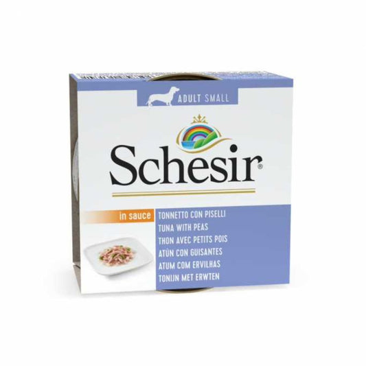 Schesir Dog Wet Food Tuna With Peas - 85G