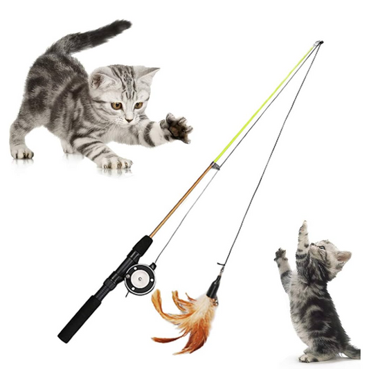 Petbroo Cat Toy Mousy Wands