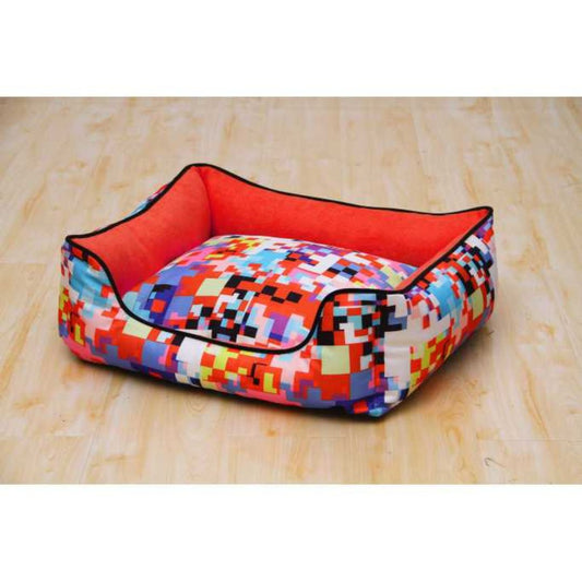 Catry Dog/Cat Printed Cushion-101[Dimension - 70x60x18cm]