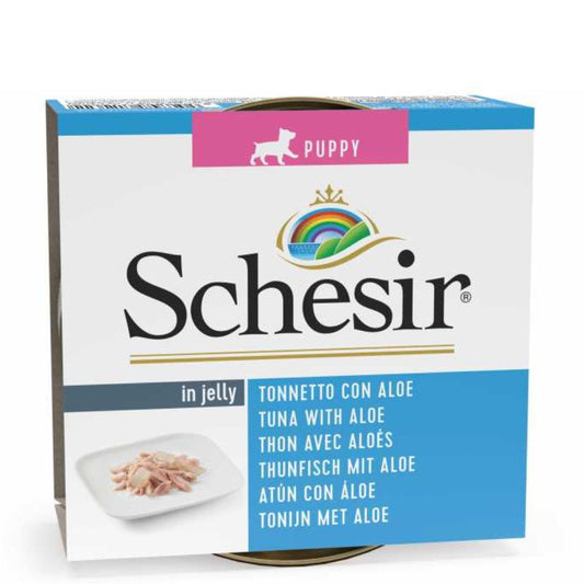 Schesir Puppy Wet Food Tuna & Aloe 150G