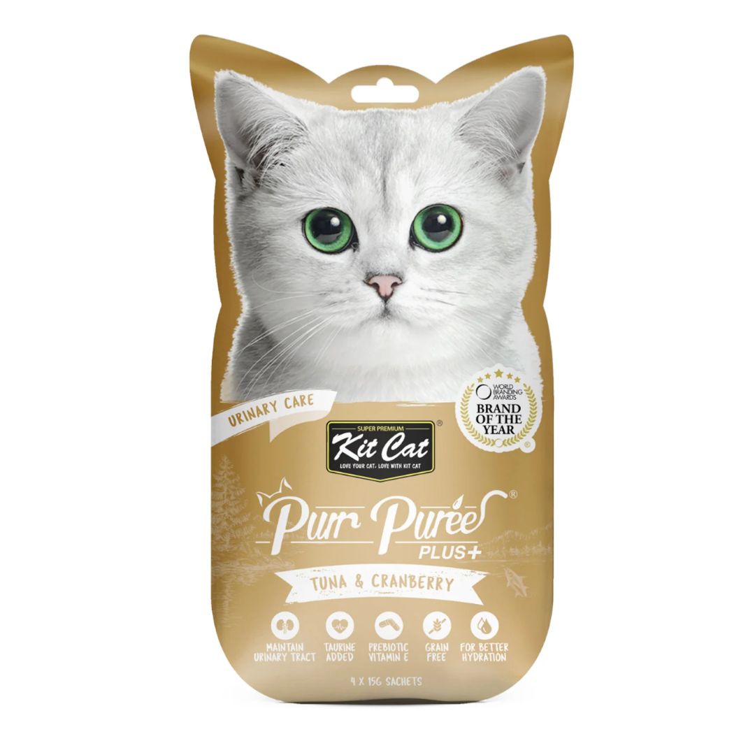 Kit Cat PureePlus Urinary Care ‚Tuna 60g Cat Treat