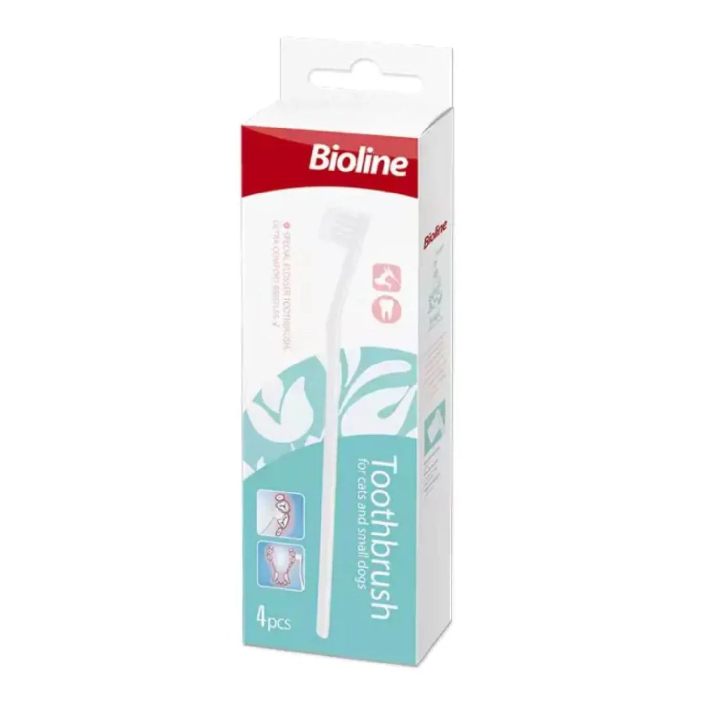 Bioline Toothbrush For Cat & Puppy Set