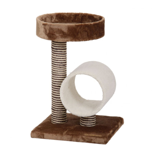 Catry Stylish Cat Tree with Scratch Post 45x45x69cm[Dimension - 45x45x69cm]