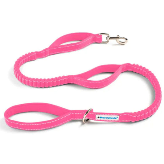 Doco 22 Shock Absorbing Bungee Leash Color Pink Sizes - L