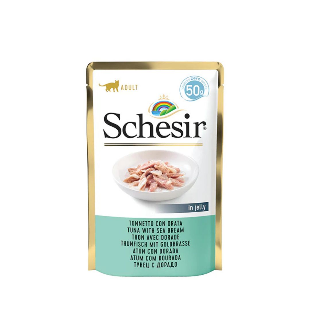 Schesir Cat Wet food Tuna with Broth 50G
