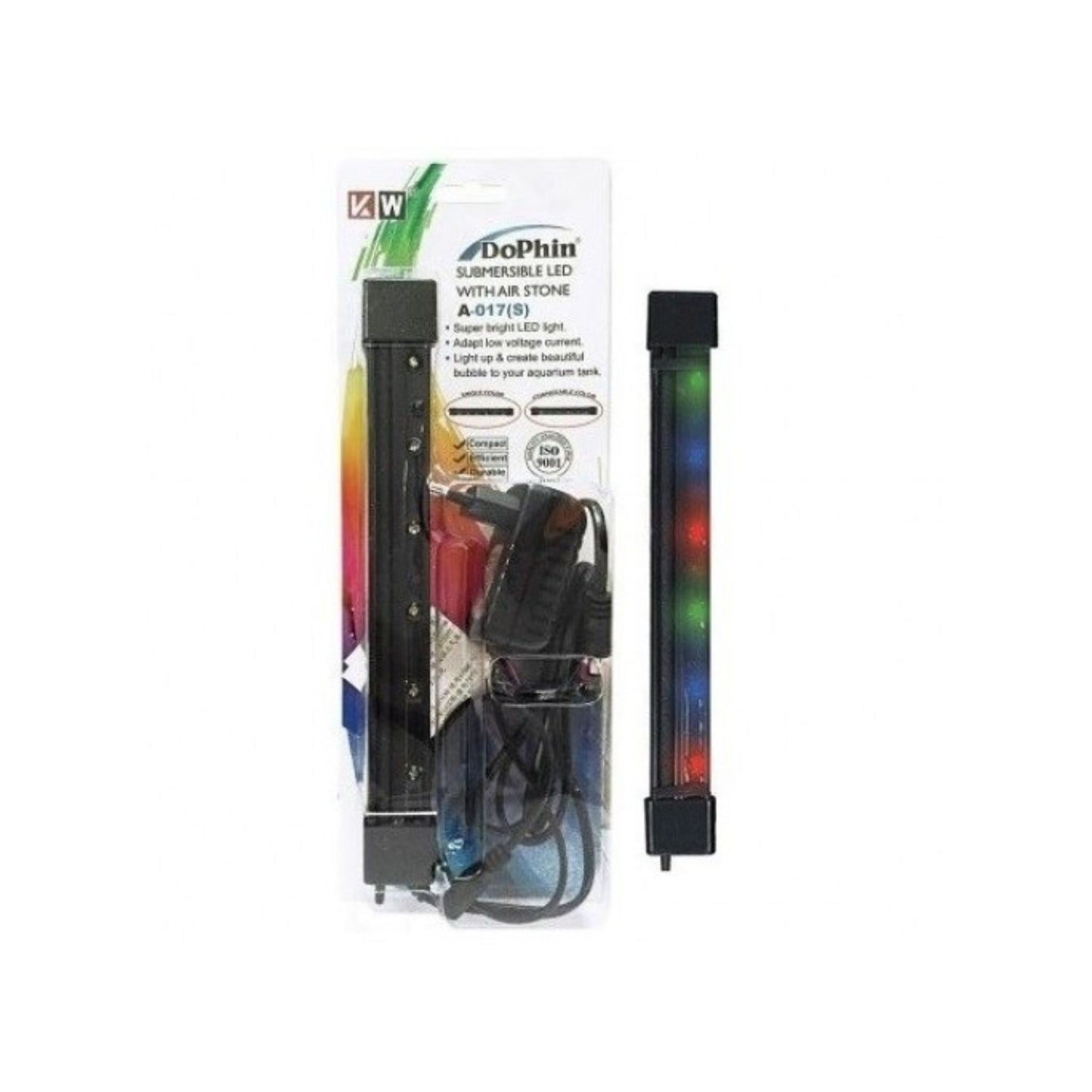 KW Zone Dophin LED With Airstone - 25cm