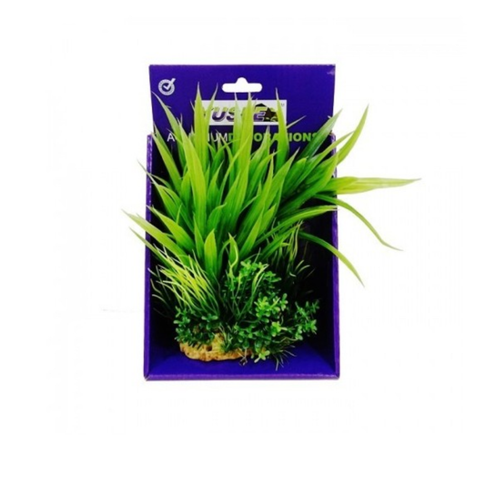 Yusee Aquarium Decoration Artificial Plant - 20cm