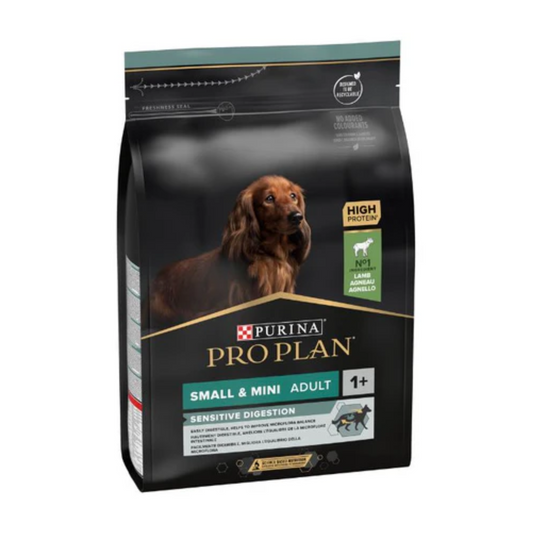 Purina Pro Plan Sensitive Digestion Small And Mini Adult Dry Dog Food With Lamb - 3 kg