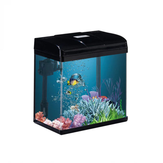 Karis PF-Series Home Aquarium – 285×180×320 mm – Black