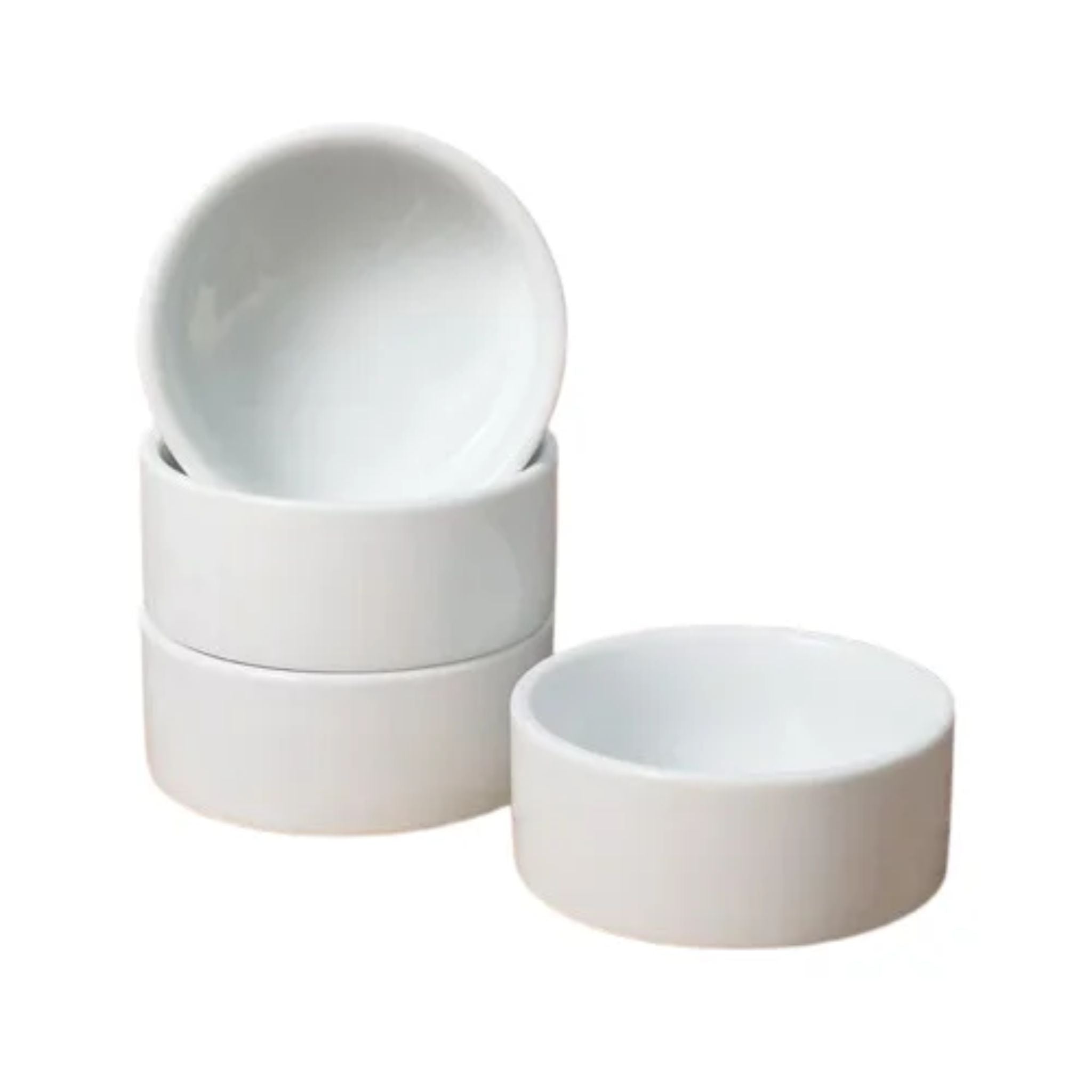 Petbroo White Ceramic Bowl For Pets Large - 18cm